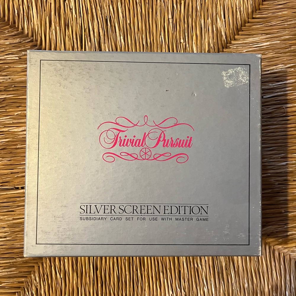 Trivial Pursuit Silver Screen Edition Game